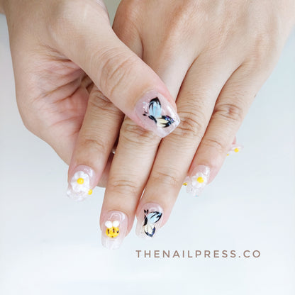 Etched in Bloom – Short Ballerina 16.5mm