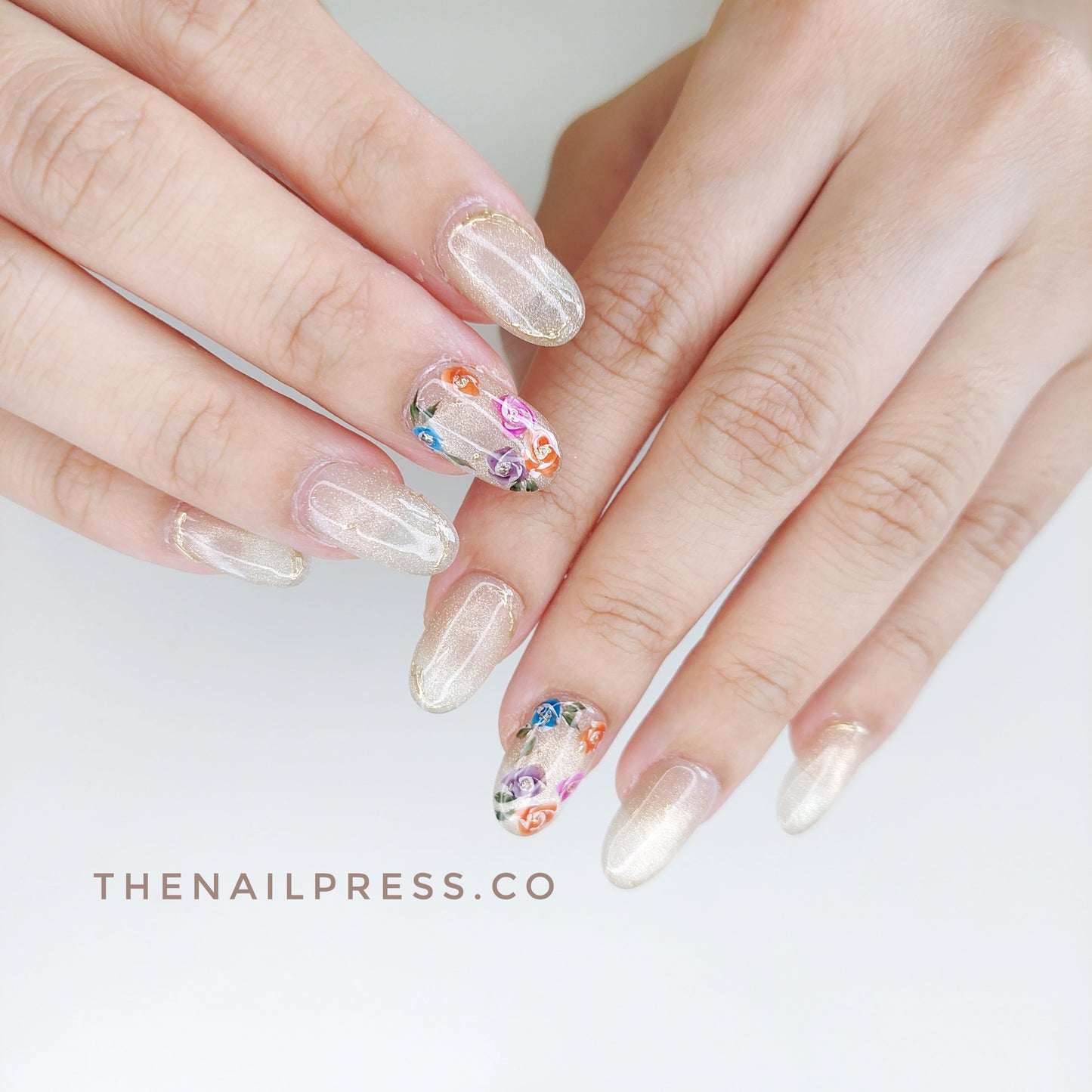 Bloomed Spectrum – Medium Oval Rounded 19mm