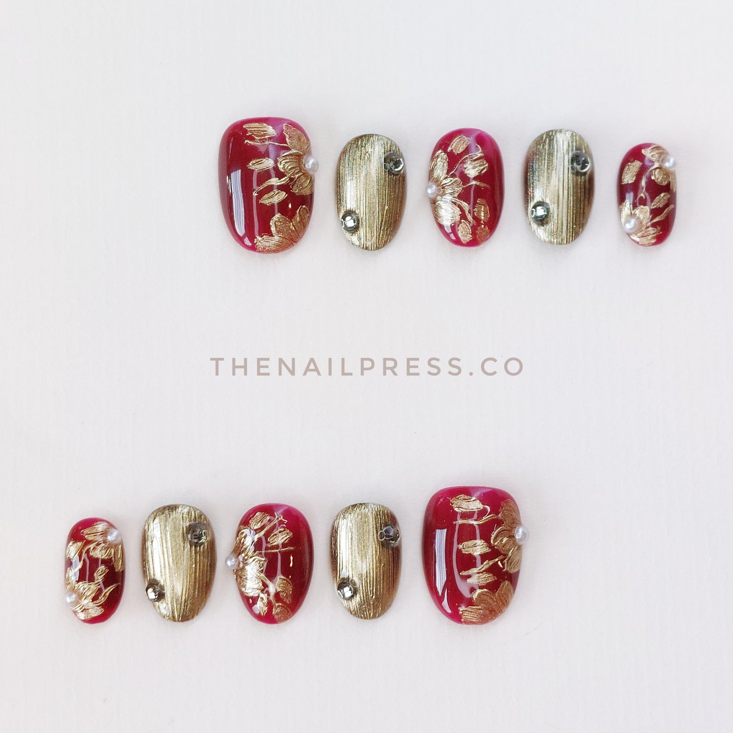 Empress Garden – Short Rounded 17mm