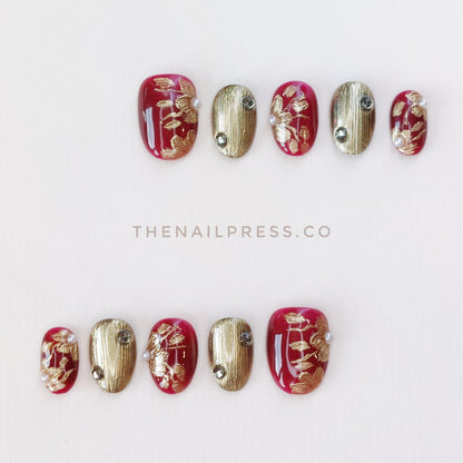 Empress Garden – Short Rounded 17mm