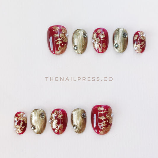 Empress Garden – Short Rounded 17mm