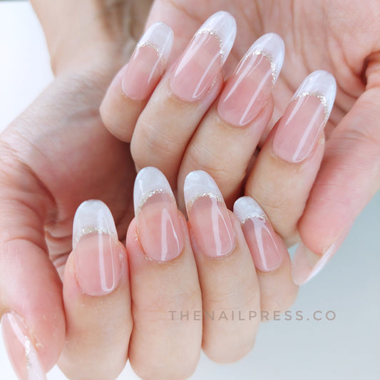 Swirled Tips – Medium Oval 24mm