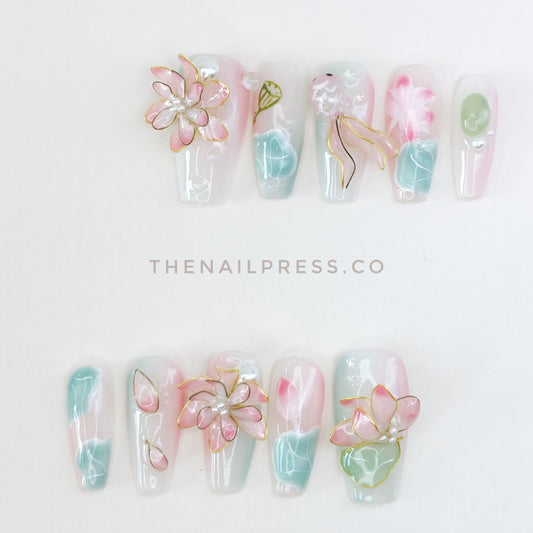 Lotus Pond Sanctuary – Medium Coffin 25mm