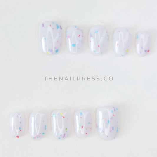 Speckled Dream – Short Rounded 17mm